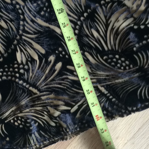 FREE PEOPLE black and tan burnout sleeveless swing dress - Picture 15 of 16